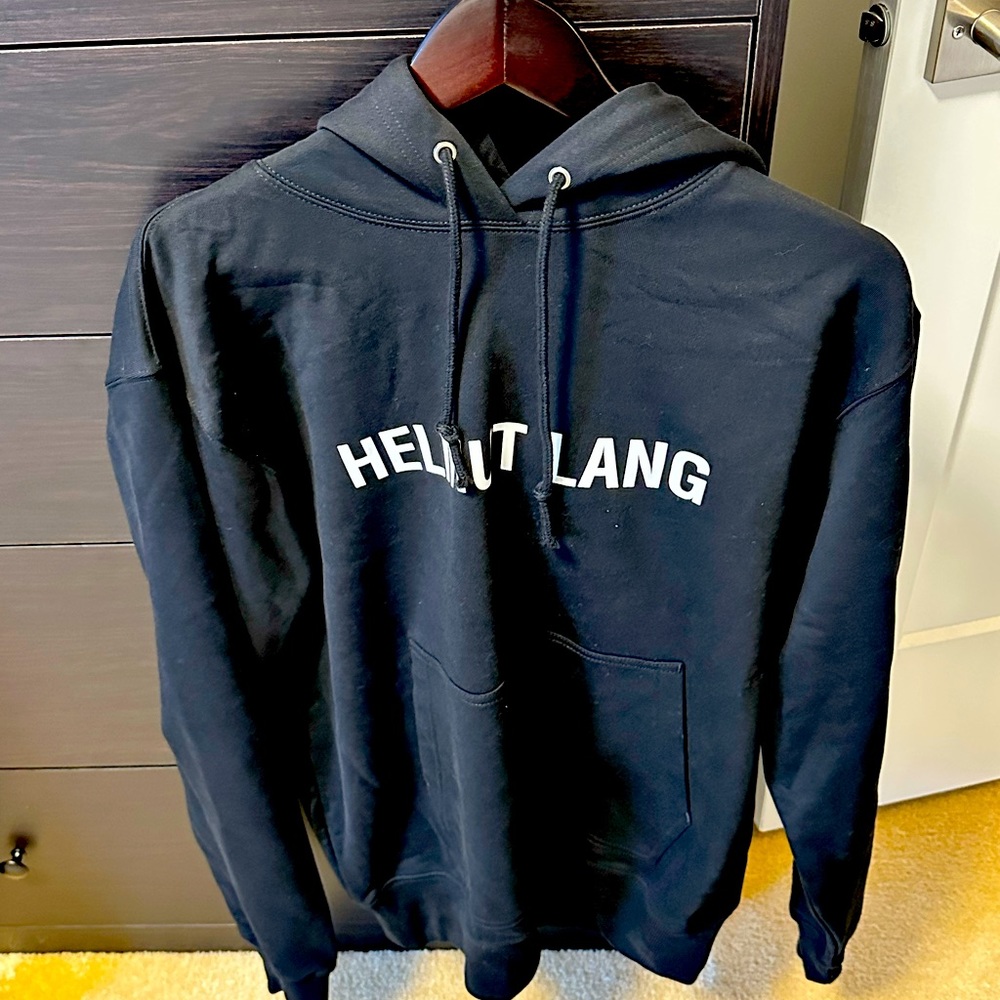 Helmut Lang Authentic hooded sweatshirt Size M (runs like a large)